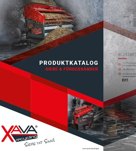 Produktkatalog XAVA Ruettelsiebe